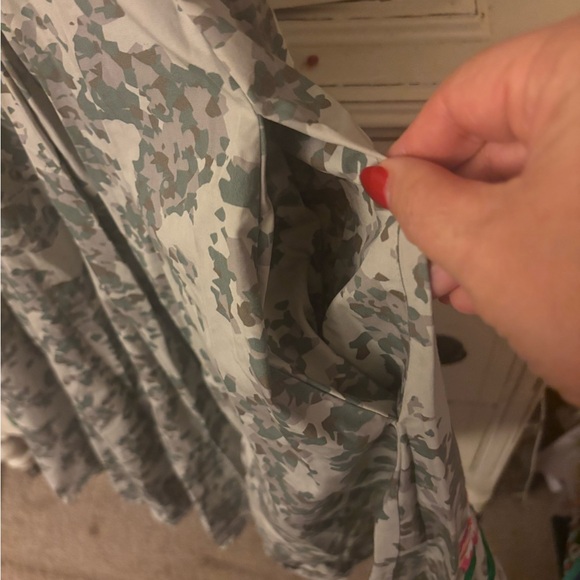 eShakti Custom Gray Dress with pockets - Picture 8 of 8